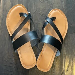 American Eagle Outfitters Toe Strap Slide Sandal